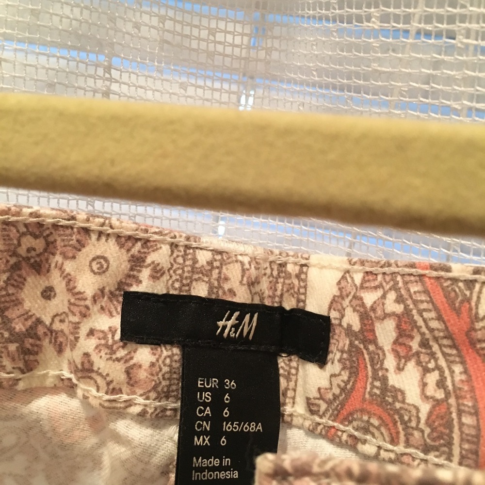 HM PARSLEY PRINT JEANS
